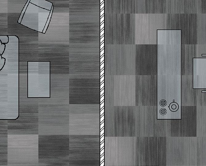 абстрактный серый круг современный коммерческий ковровый кирпич