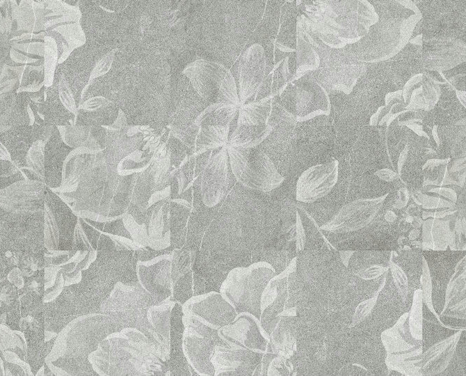 художественное зрение серый - 1 круг современный коммерческий ковровый кирпич